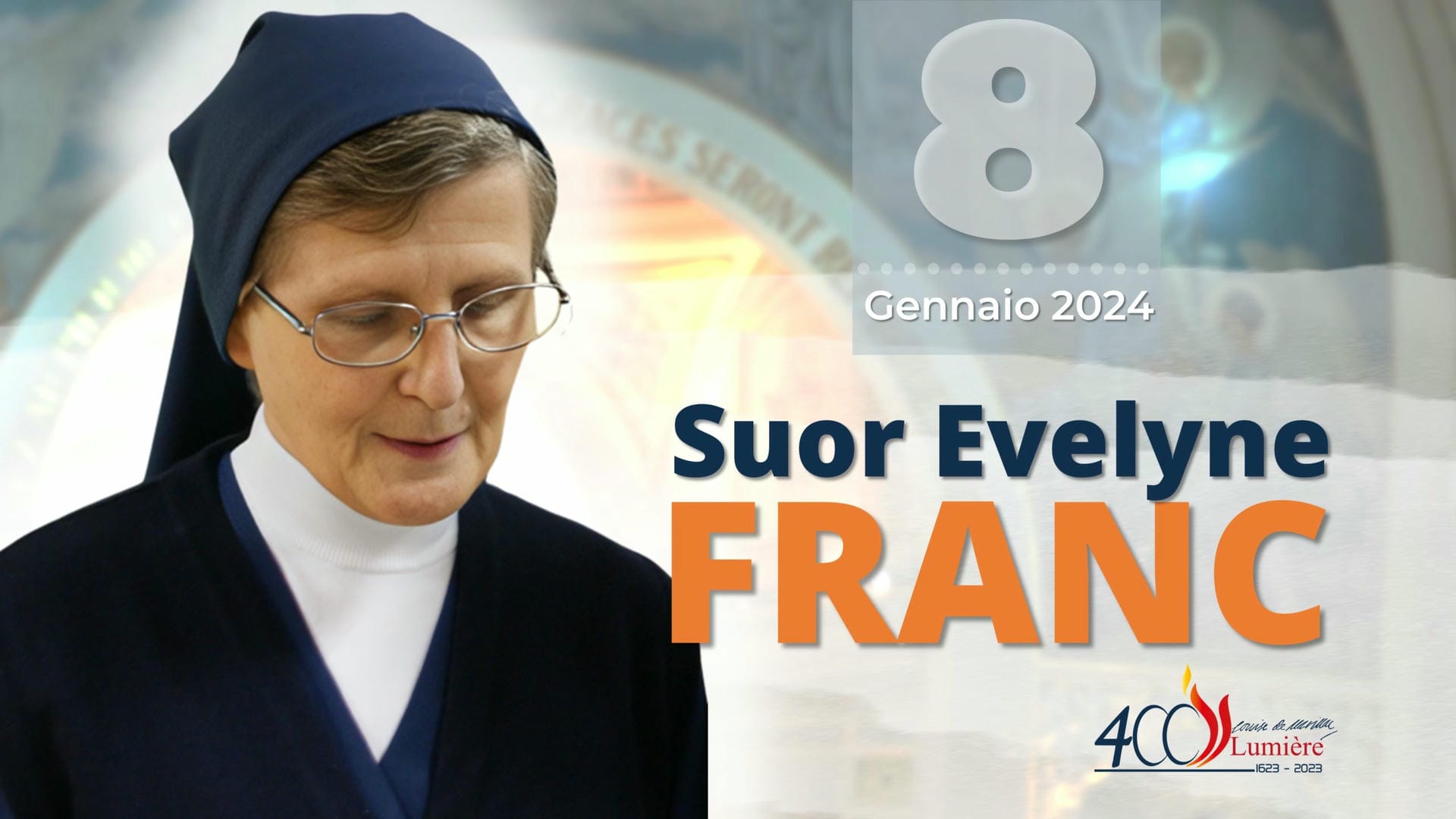 Suor Evelyne Franc ci ha lasciato
