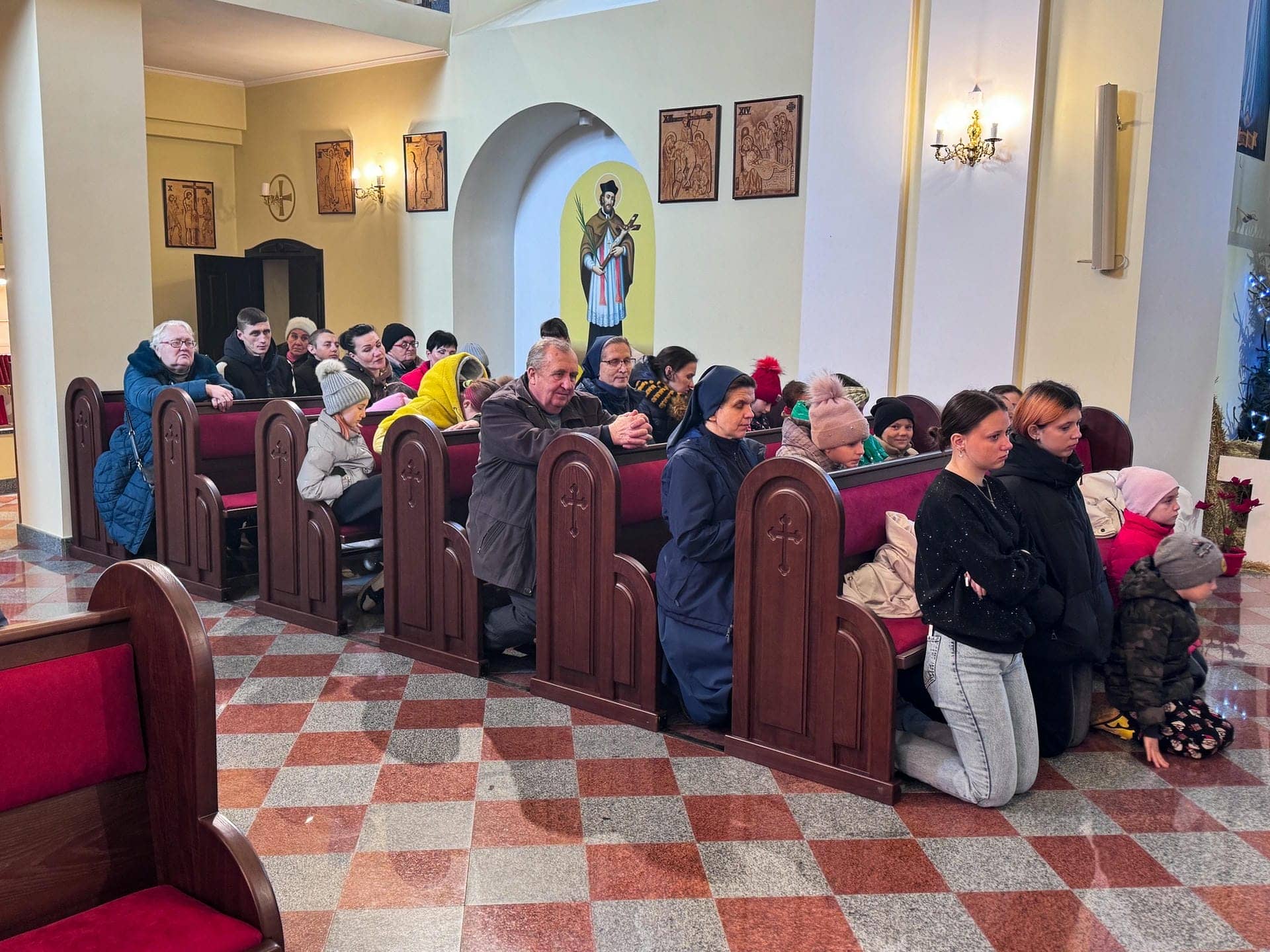 Peregrinación de esperanza con la Beata Giuseppina Nicoli en Balta