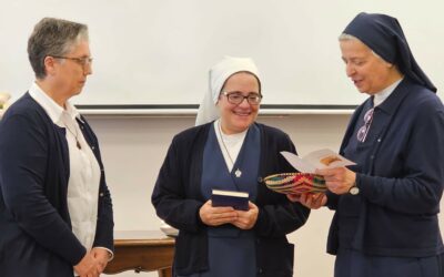 Nowa droga komunii: przyjęcie Siostry Piergrazii Licandro do Zgromadzenia Sióstr Miłosierdzia.