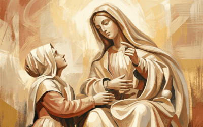 Daughters of Charity with Sr. Françoise Petit