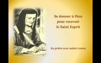 En prière avec sainte Louise